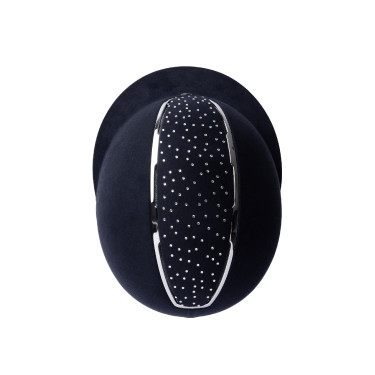 Casco de equitación Solara II Horze marine/blanc Azul Casco de equitación Solara II Horze marine/blanc Azul