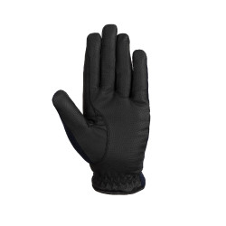 Guantes de equitación para mujer Horze Mayla Winter Azul marino oscuro