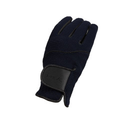 Guantes de equitación para mujer Horze Mayla Winter Azul marino oscuro