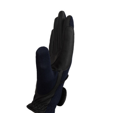 Guantes de equitación para mujer Horze Mayla Winter Azul marino oscuro