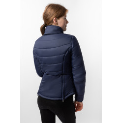 Chaqueta de equitación acolchada Horze Astrid para mujer Azul polar Azul marino Chaqueta de equitación acolchada Horze Astrid para mujer Azul polar Azul marino