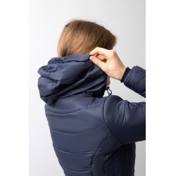 Chaqueta de equitación acolchada Horze Astrid para mujer Azul polar Azul marino Chaqueta de equitación acolchada Horze Astrid para mujer Azul polar Azul marino