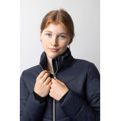 Chaqueta de equitación acolchada Horze Astrid para mujer Azul polar Azul marino Chaqueta de equitación acolchada Horze Astrid para mujer Azul polar Azul marino