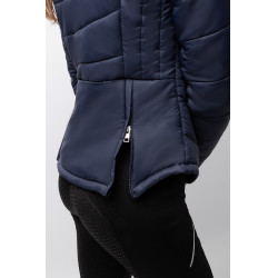 Chaqueta de equitación acolchada Horze Astrid para mujer Azul polar Azul marino Chaqueta de equitación acolchada Horze Astrid para mujer Azul polar Azul marino