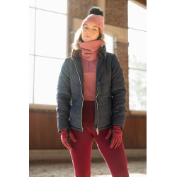 Chaqueta de equitación acolchada Horze Astrid para mujer Azul polar Azul marino Chaqueta de equitación acolchada Horze Astrid para mujer Azul polar Azul marino