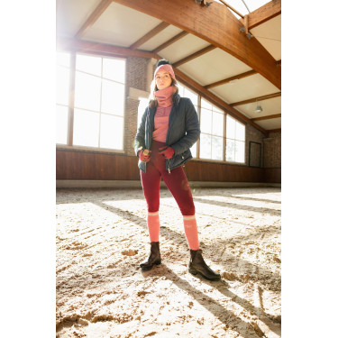 Chaqueta de equitación acolchada Horze Astrid para mujer Azul polar Azul marino Chaqueta de equitación acolchada Horze Astrid para mujer Azul polar Azul marino