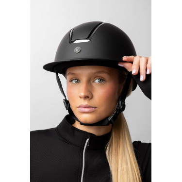 Casco Atmos Metallic II Horze Negro