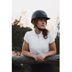 Casco Atmos Metallic II Horze Negro