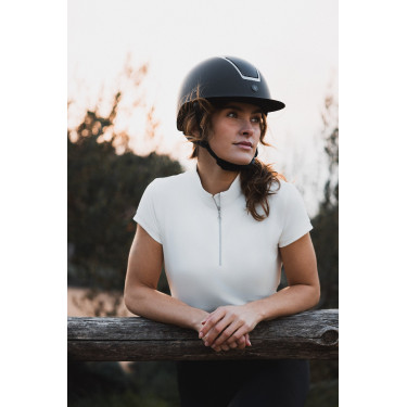 Casco Atmos Metallic II Horze Negro