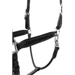 Cabezada de cuero Horze Delémont Negro