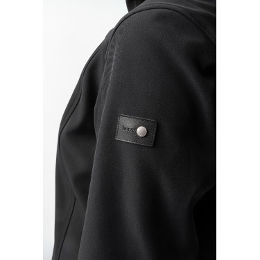 Chaqueta larga Softshell Anna Horze Negro