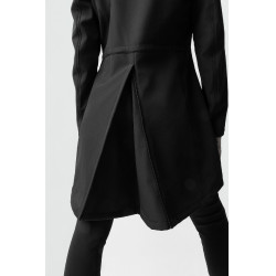 Chaqueta larga Softshell Anna Horze Negro