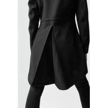 Chaqueta larga Softshell Anna Horze Negro
