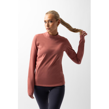 Top de entrenamiento Josephine Horze Rosa marchita Top de entrenamiento Josephine Horze Rosa marchita