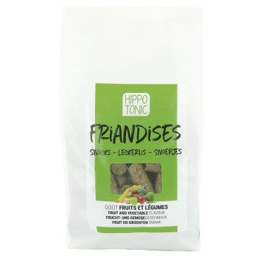 Dulces para caballos Hippo-Tonic con sabor a frutas y verduras Dulces para caballos Hippo-Tonic con sabor a frutas y verduras