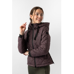 Plumífero mujer Imelda Horze Fudge / marrón burdeos Plumífero mujer Imelda Horze Fudge / marrón burdeos