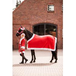 Manta de Navidad Horze Roja Rojo Manta de Navidad Horze Roja Rojo