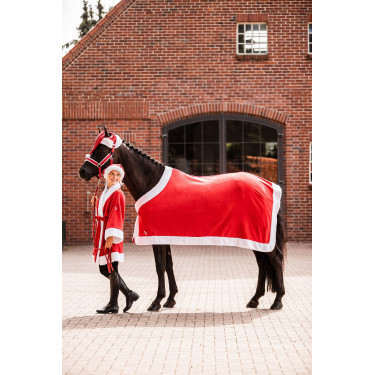 Manta de Navidad Horze Roja Rojo Manta de Navidad Horze Roja Rojo