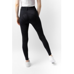 Leggings de agarre integral Horze Dea para mujer Negro