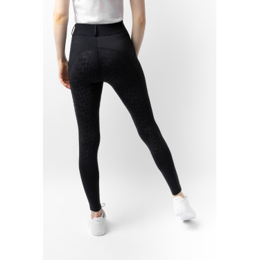 Leggings de agarre integral Horze Dea para mujer Negro