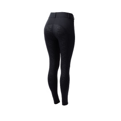 Leggings de agarre integral Horze Dea para mujer Negro