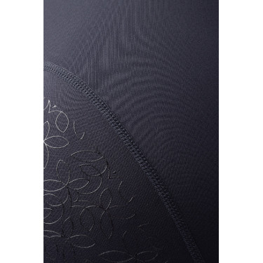 Leggings de agarre integral Horze Dea para mujer Azul marino oscuro