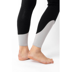 Pantalón de equitación Horze Felicia con culera completa de agarre Negro