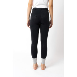 Pantalón de equitación Horze Felicia con culera completa de agarre Azul marino oscuro