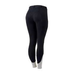 Pantalón de equitación Horze Felicia con culera completa de agarre Azul marino oscuro