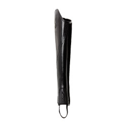 Mini-chaps Horze Wicklow con perforaciones florales Negro Mini-chaps Horze Wicklow con perforaciones florales Negro