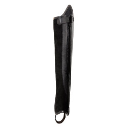 Mini-chaps Horze Wicklow con perforaciones florales Negro Mini-chaps Horze Wicklow con perforaciones florales Negro