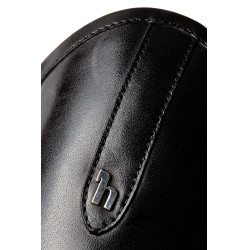 Mini-chaps Horze Wicklow con perforaciones florales Negro Mini-chaps Horze Wicklow con perforaciones florales Negro