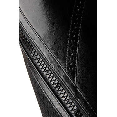 Mini-chaps Horze Wicklow con perforaciones florales Negro Mini-chaps Horze Wicklow con perforaciones florales Negro