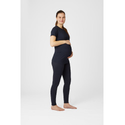 Camiseta de maternidad funcional Horze Lily Azul marino oscuro