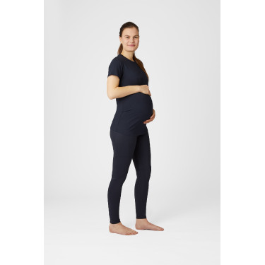 Camiseta de maternidad funcional Horze Lily Azul marino oscuro