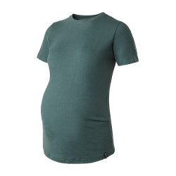 Camiseta de maternidad funcional Horze Lily Cilantro verde