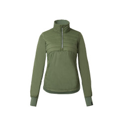 Anorak híbrido Horze Annika, mujer Verde oliva Anorak híbrido Horze Annika, mujer Verde oliva