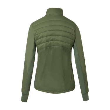 Anorak híbrido Horze Annika, mujer Verde oliva Anorak híbrido Horze Annika, mujer Verde oliva