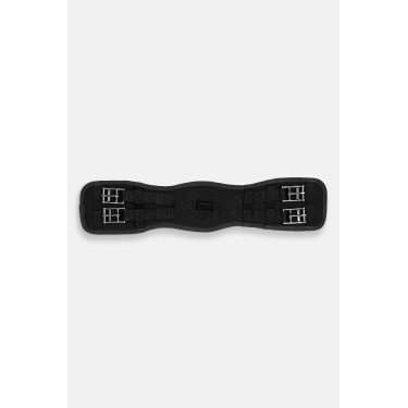 Cinchón de doma preformado de neopreno Samara con elástico Horze Negro Cinchón de doma preformado de neopreno Samara con elástico Horze Negro