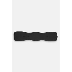 Cinchón de doma preformado de neopreno Samara con elástico Horze Negro Cinchón de doma preformado de neopreno Samara con elástico Horze Negro
