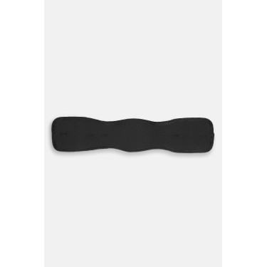 Cinchón de doma preformado de neopreno Samara con elástico Horze Negro Cinchón de doma preformado de neopreno Samara con elástico Horze Negro