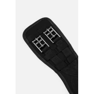 Cinchón de doma preformado de neopreno Samara con elástico Horze Negro Cinchón de doma preformado de neopreno Samara con elástico Horze Negro