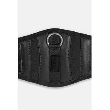 Cinchón de adiestramiento de neopreno Varna sin elástico Horze Negro Cinchón de adiestramiento de neopreno Varna sin elástico Horze Negro