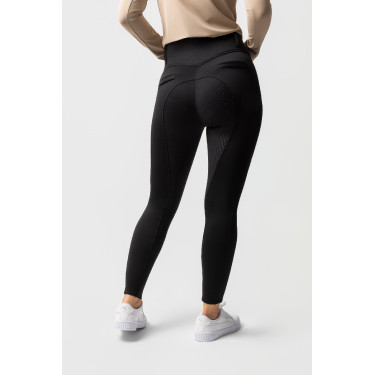 Pantalón térmico con asiento completo Mira para mujer Horze Negro