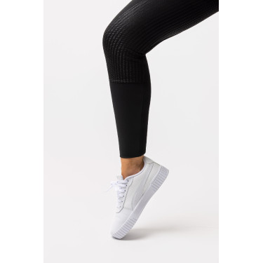 Pantalón térmico con asiento completo Mira para mujer Horze Negro