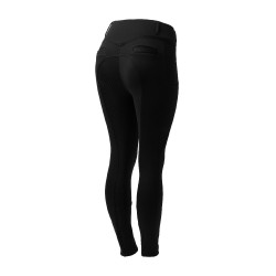 Pantalón térmico con asiento completo Mira para mujer Horze Negro