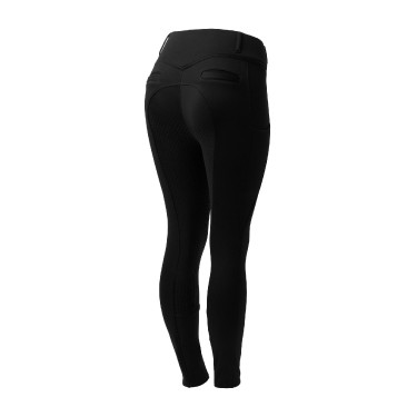 Pantalón térmico con asiento completo Mira para mujer Horze Negro