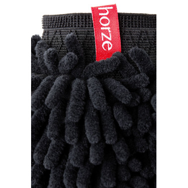Guante de microfibra para grooming de caballos Horze