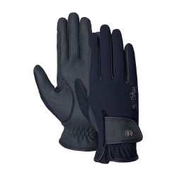 Guantes de equitación de invierno para mujer Sinja B Vertigo Azul marino oscuro