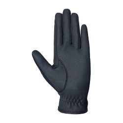 Guantes de equitación de invierno para mujer Sinja B Vertigo Azul marino oscuro